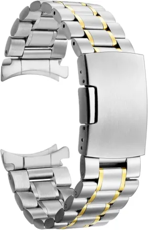 Stainless Steel Watch Band 22mm Metal Bracelet for Smart Watch Quartz Watch 20mm Bracelet Silver Quick Release Men Women Watch Accessories