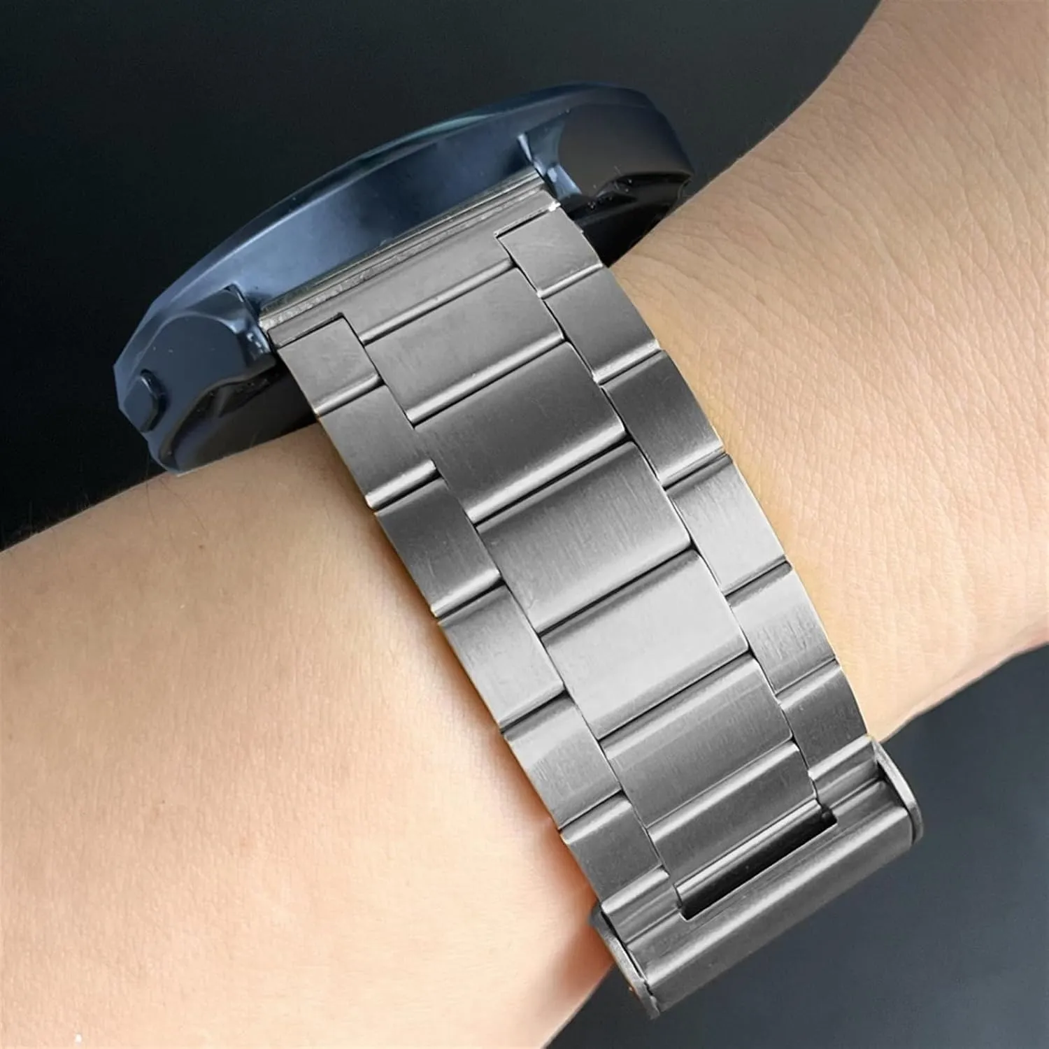 Stainless Steel Watch Band 22mm Metal Wristband for Smart Watch Quartz Watch Men Women Quick Change Watch Accessories