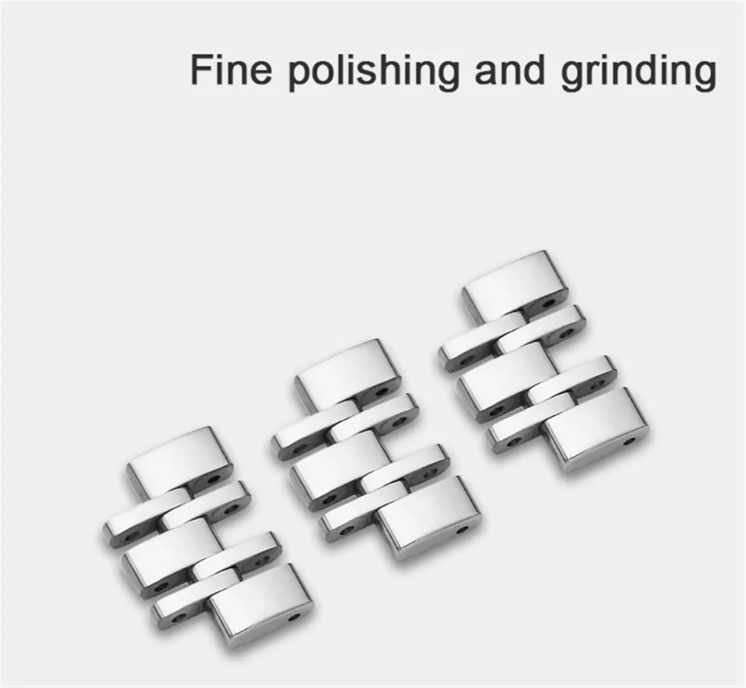 Stainless Steel Watch Strap 16mm 18mm 20mm 22mm Solid Metal Wristband Suitable For Smart Watch Men Women Universal Strap Accessories