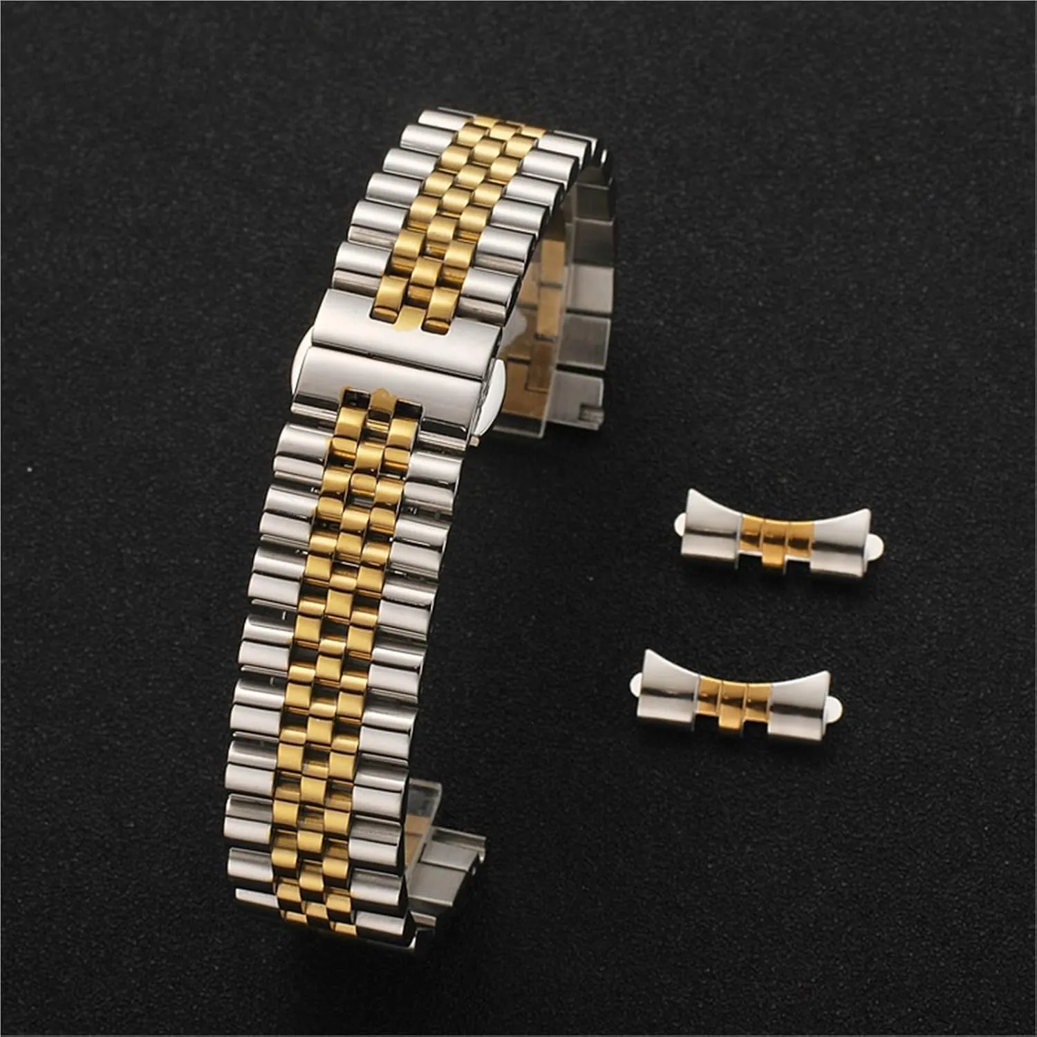Stainless Steel Watch Strap 18mm 20mm Metal Watch Strap Smart Watch Wristband Unisex Wristband