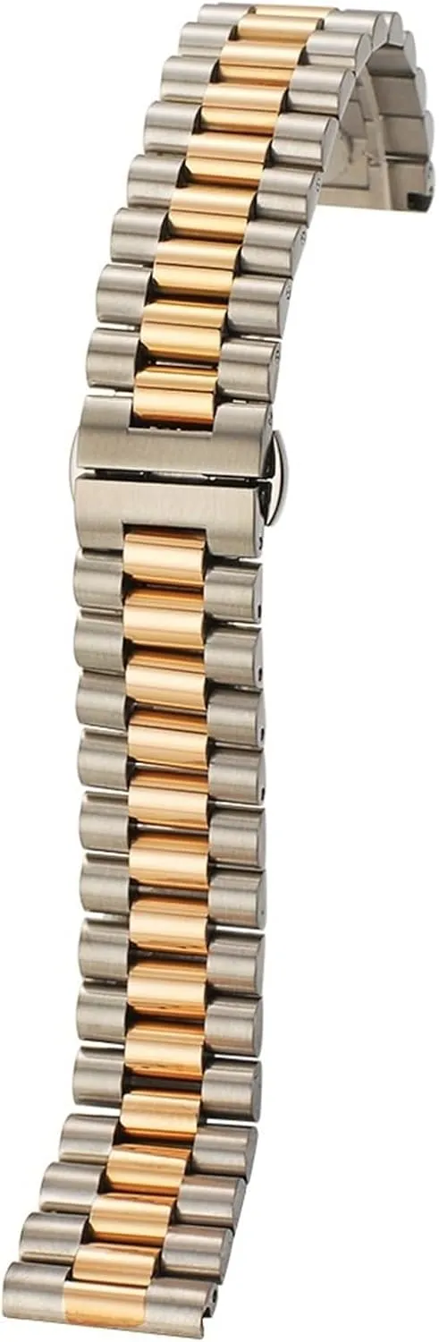 Stainless Steel Watch Strap 18mm 20mm Metal Watch Strap Smart Watch Wristband Unisex Wristband
