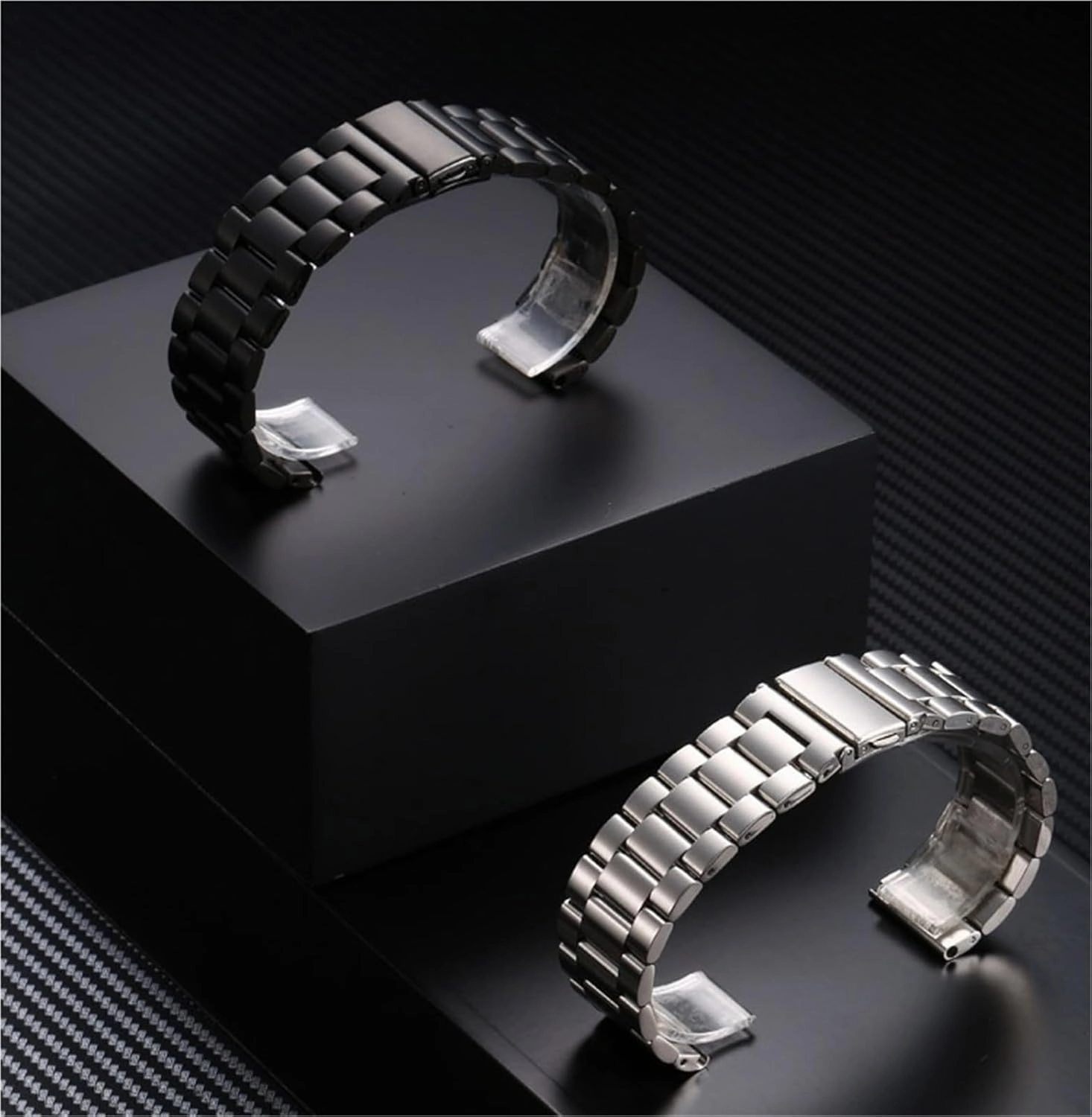 Stainless Steel Metal Strap 18mm Unisex Replacement Wristband