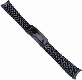 Stainless Steel Watch Band Folding Buckle 20mm Width Universal Wristband for Quartz Watch Smart Watch Quick Change Watch Accessories