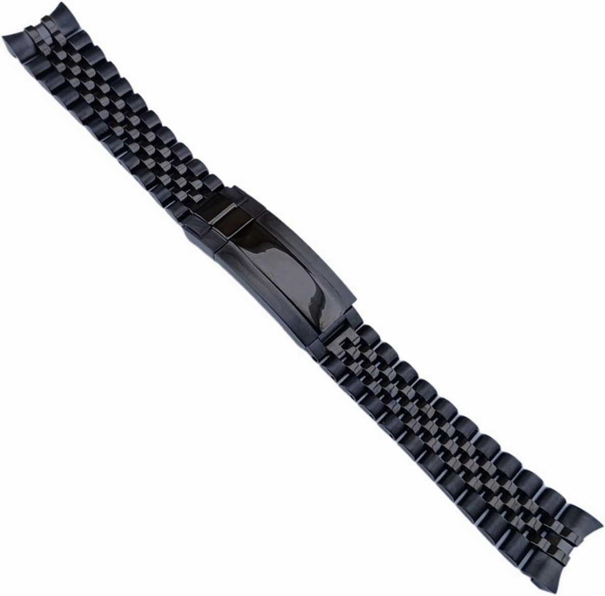 Stainless Steel Watch Band Folding Buckle 20mm Width Universal Wristband for Quartz Watch Smart Watch Quick Change Watch Accessories