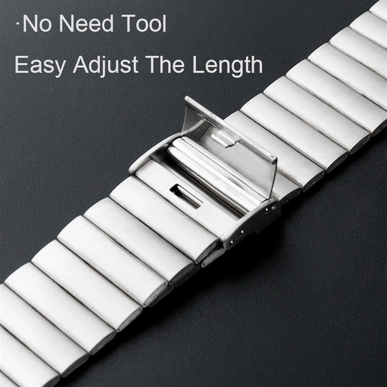 Stainless Steel Watch Band Quick Release Metal Watch Band 20mm 22mm Universal Wristband for Smart Watch Quartz Watch