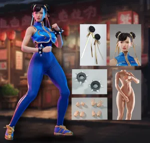 Star Man MS-008B 1/6 Figure, Character, Female Martial Artist, Body, Head, Clothes Set, Full Set Action Figure