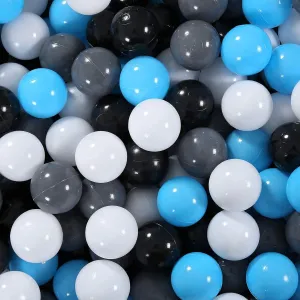 STARBOLO Star Ball Pit Balls - Pack of 100 200 500 1000 Macaron Balls BPA&Phthalate Free Non-Toxic Crush Proof Ocean Ball Soft Plastic Balls for 1-5 Years Kids Birthday Pool Tent Party.