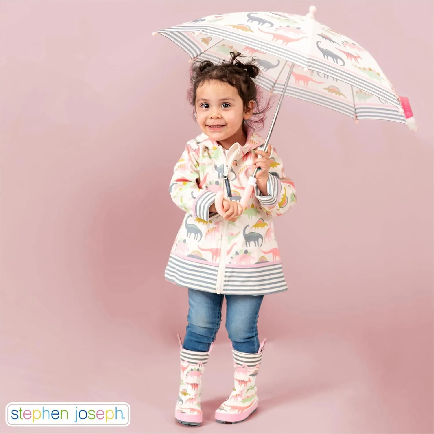 Stephen Joseph Baby Girls Raincoat
