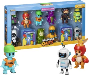 Stumble Guys Series 2 | Mini Articulated Action Figures | 12-Pack Deluxe Box | Includes 10 Iconic Charcters   2 Exclusive and Special Characters | Must-Have Collectibles for Fans