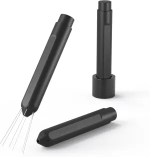 Subminimal Flick WDT Espresso Distribution Tool - Stirrer Tool For Barista-Grade Precision Brewing - Tamper With Retractable Needles - Coffee & Espresso Machine Parts & Accessories