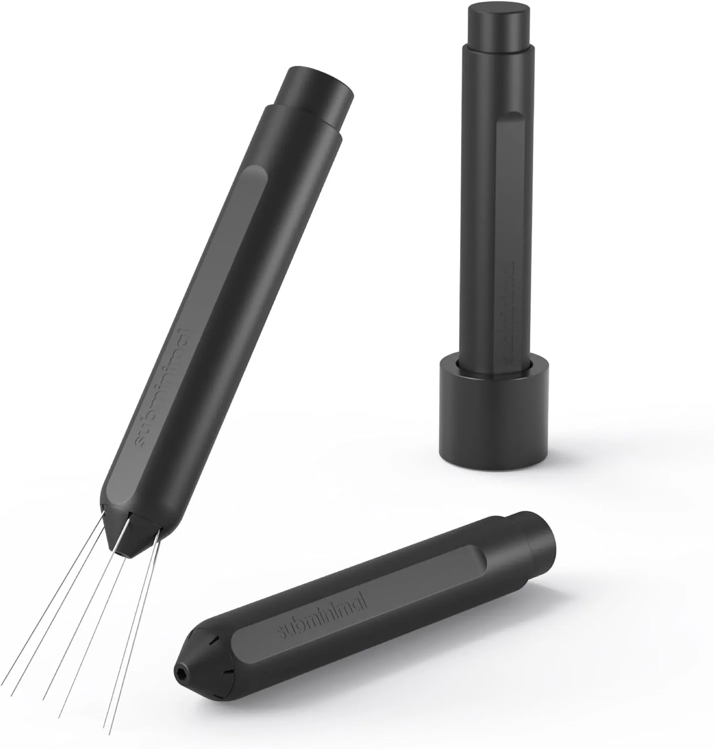 Subminimal Flick WDT Espresso Distribution Tool - Stirrer Tool For Barista-Grade Precision Brewing - Tamper With Retractable Needles - Coffee & Espresso Machine Parts & Accessories