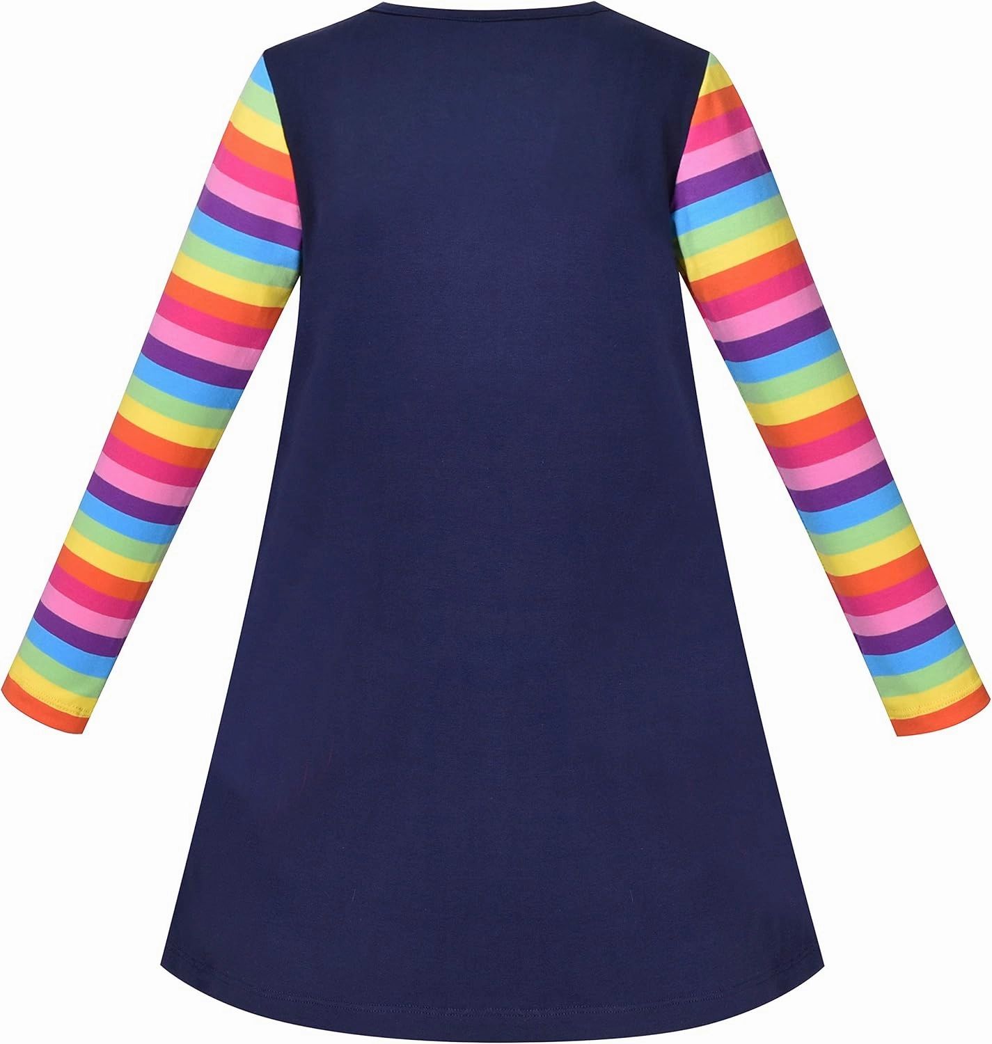 Sunny Fashion Girls Outfit Set 2 Piece Cotton Heart Casual Dresss Top Pants
