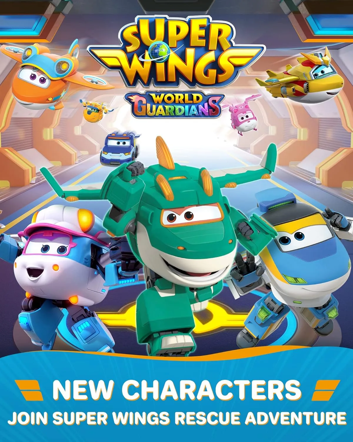 Super Wings 5 in Transformable Toys Tino, Transforming Airplane Robot for Boys and Girls, Action Figures Dinosaur Toy for Kids Age 3 4 5 6 7 8 9 