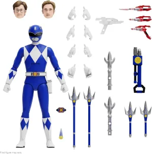 Super7 Mighty Morphin Power Rangers ULTIMATES! Wave 3 - Blue Ranger Action Figure