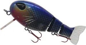 Swimbait Wake Bait for Bass Fishing – Realistic Jointed Hard Body Lure with 3D Eyes, Floating Action, Multi-Jointed Glide Bait for Freshwater & Saltwater, Perfect for Big Bass, Pike, Musky