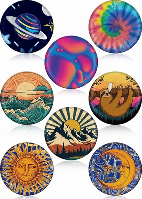 Syhood 8 Pcs Foldable Silicone Flying Disc Golf Toy 6 Inch 55 Gram Sport Soft Fly Disc Fly Straight and Far Colorful Playground Toys for Beginners or Advanced Indoors or Outdoor Playing Lawn Game