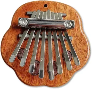 Symmetry Finger Thumb Piano, Mini 8 Key Exquisite Finger Thumb Piano, Portable Mini Finger Thumb Piano, Musical Thumb Pianos,Simple to Pick Up, Fun to Play (Sea Shell)