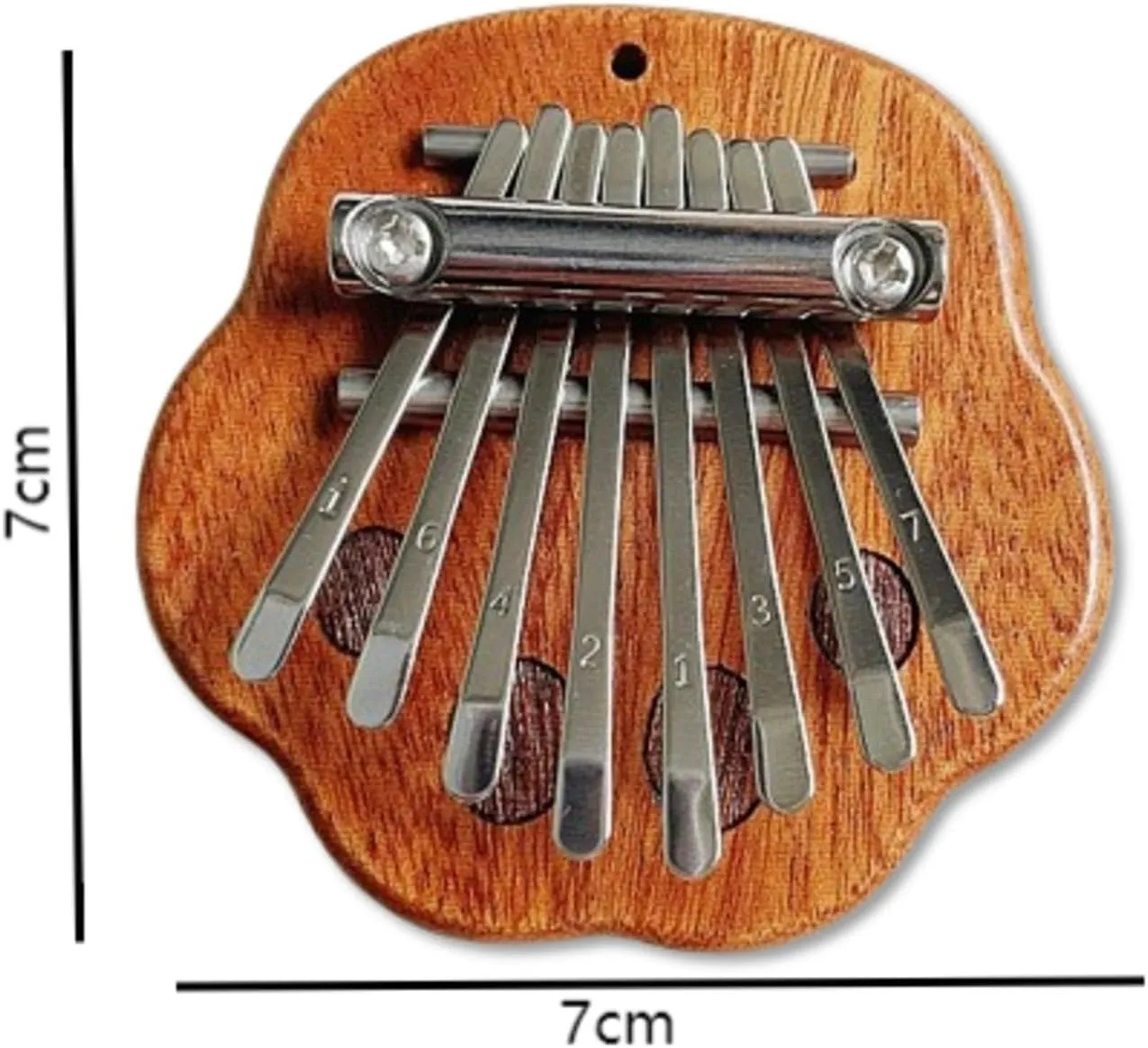 Symmetry Finger Thumb Piano, Mini 8 Key Exquisite Finger Thumb Piano, Portable Mini Finger Thumb Piano, Musical Thumb Pianos,Simple to Pick Up, Fun to Play (Sea Shell)