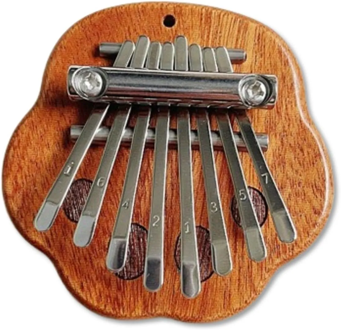 Symmetry Finger Thumb Piano, Mini 8 Key Exquisite Finger Thumb Piano, Portable Mini Finger Thumb Piano, Musical Thumb Pianos,Simple to Pick Up, Fun to Play (Sea Shell)