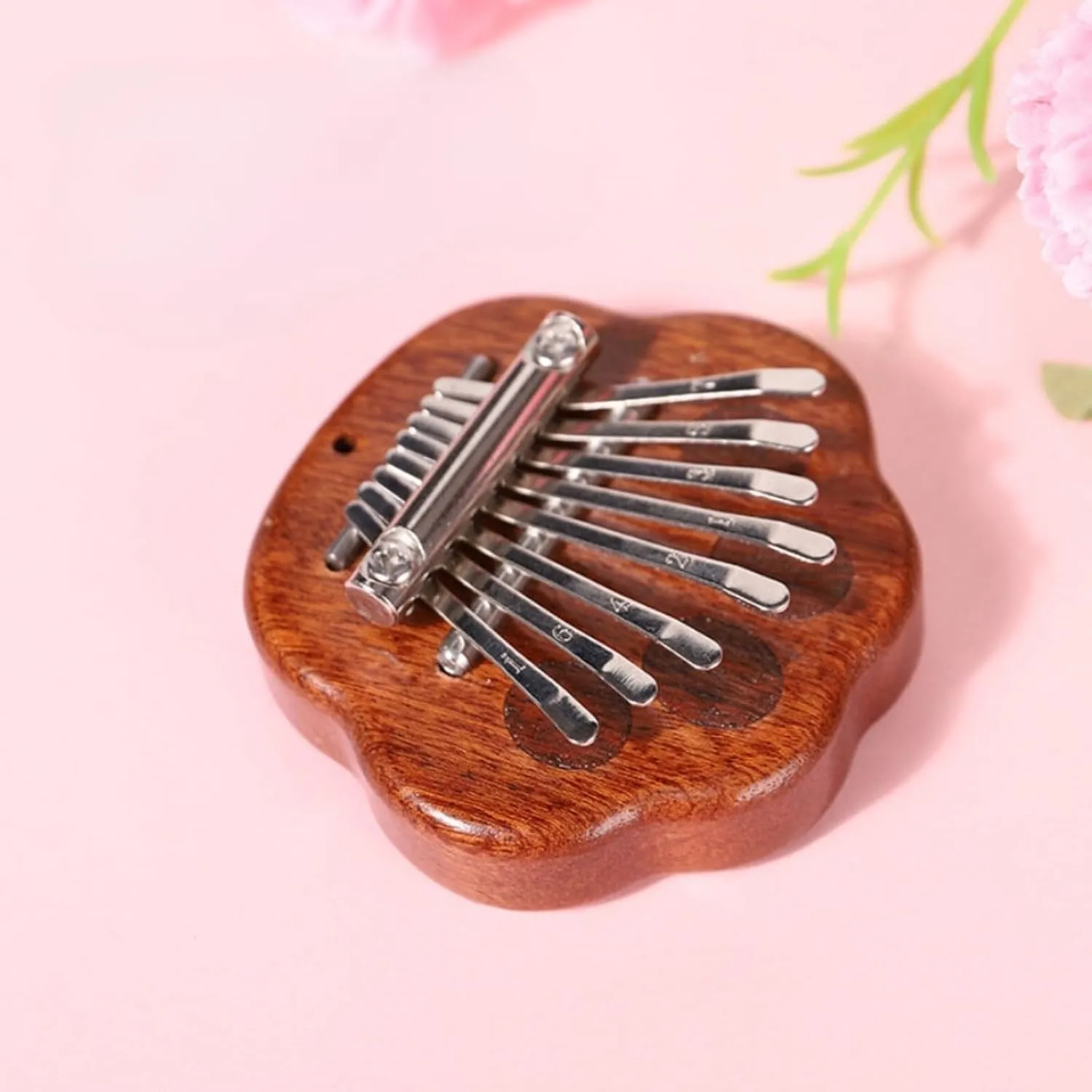 Symmetry Finger Thumb Piano, Mini 8 Key Exquisite Finger Thumb Piano, Portable Mini Finger Thumb Piano, Musical Thumb Pianos,Simple to Pick Up, Fun to Play (Sea Shell)
