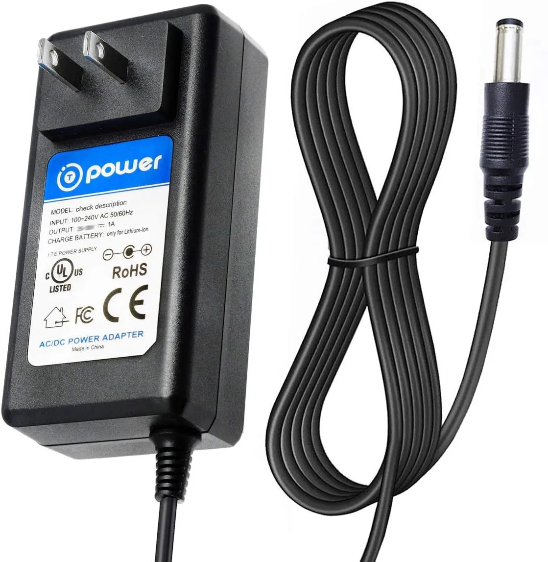 T POWER 12V Charger for Autel MaxiSys MS919 A361-1203000DI MS906 MS906BT MK908 MK908P IM608 PRO MS909 Elite Pro MD802 MD701 MD702 Heavy Duty Diagnostic Tools Ac Dc Adapter Power Supply