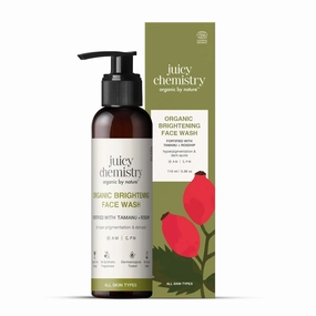 Tamanu & Kakadu Plum Face Wash, 110 ml, Antioxidant-rich Cleanser for Pigmented Skin, Normal to Oily Skin