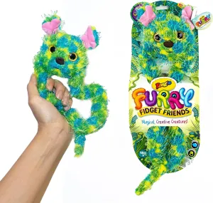 Tangle Furry Fidget Friends - New! Chay The Bear - Plush Tangle Fidget Toy Furry Friend - Magical, Creative Creatures from The Tanglonia Universe - Take Your Furry Fidget Friend with You Everywhere!