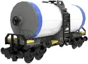 Tanker Wagon Train Model Building Toys Set 148 Pieces Building Toys MOC Build for Age 18 