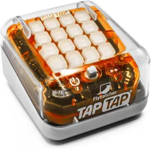 Tap Tap Smart Fidget Toy - 5 Interactive Games, Light-Up, Quiet, Travel Toy for Ages 5 , Handheld, Fidget Gadget (Outrageous Orange)