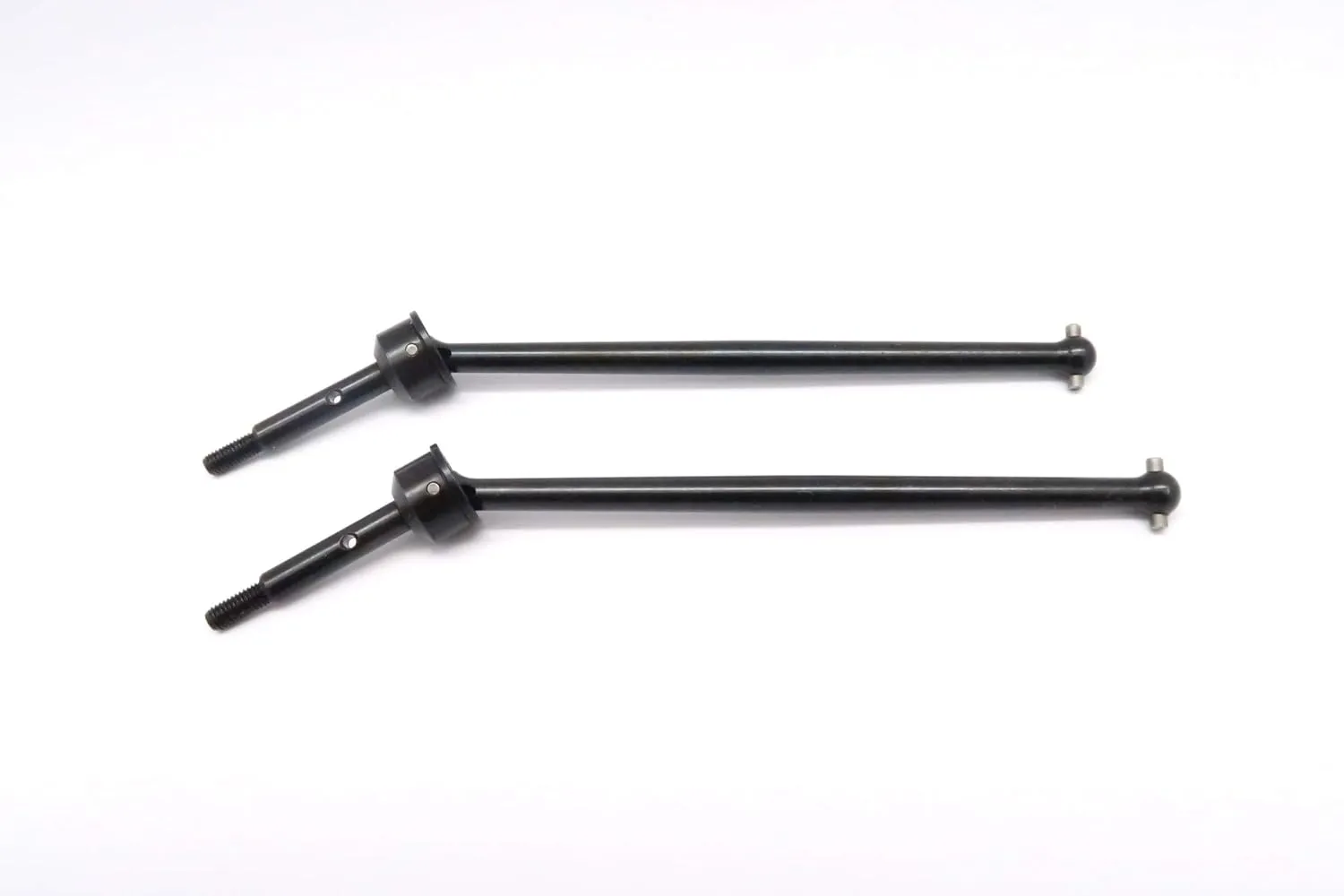 Team Mini 8ight-T Truggy Upgrade Parts Steel #45 Front/Rear CVD Drive Shaft - 1Pr Set Black