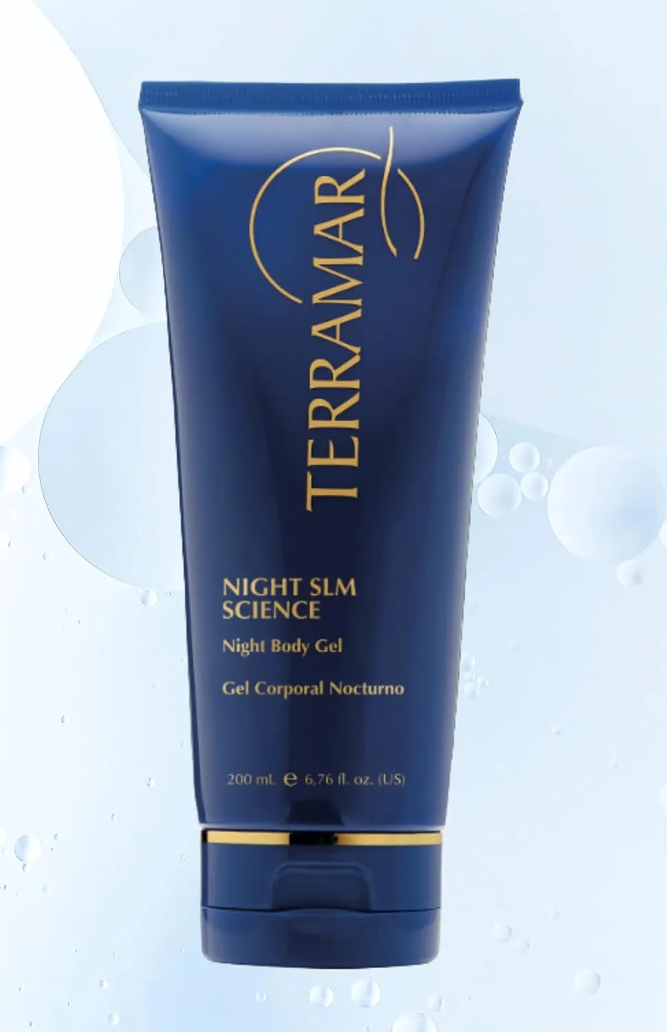 Terramar NIGHT SLM SCIENCE Night Body Gel - Anti-Cellulite Gel, Firms Skin, Smooths Orange-Peel Look, Intense Overnight Action, Improves Silhouette