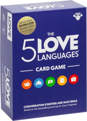 The 5 Love Languages® Card Game, Discover More About Yourself & Your Partner, 300 Prompt Cards To Spark Deep, Meaningful Conversations, Create New Date Ideas And Fun Quiz Questions For 2 Players, 16 
