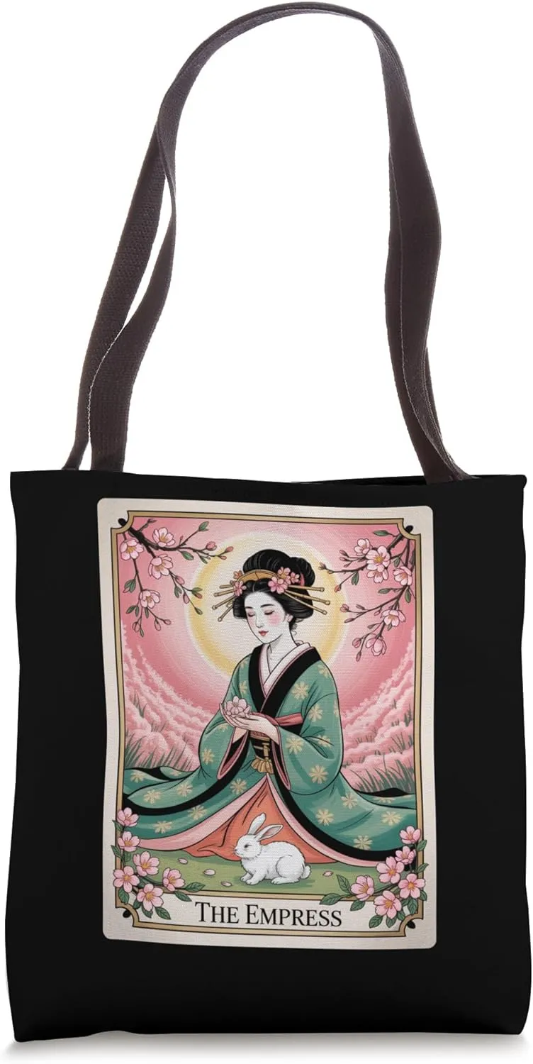The Empress Tarot Shirt - Divine Feminine & Abundance Tee Tote Bag