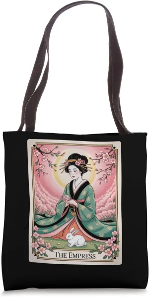 The Empress Tarot Shirt - Divine Feminine & Abundance Tee Tote Bag