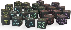 The Witcher Old World Board Game DICE Pack - Enhance Gameplay with 25 Custom Dice in 5 Unique Colors! Fantasy Strategy Game for Adults, Ages 14 , 1-5 Players, 90-150 Min Playtime, Made by Go On Board