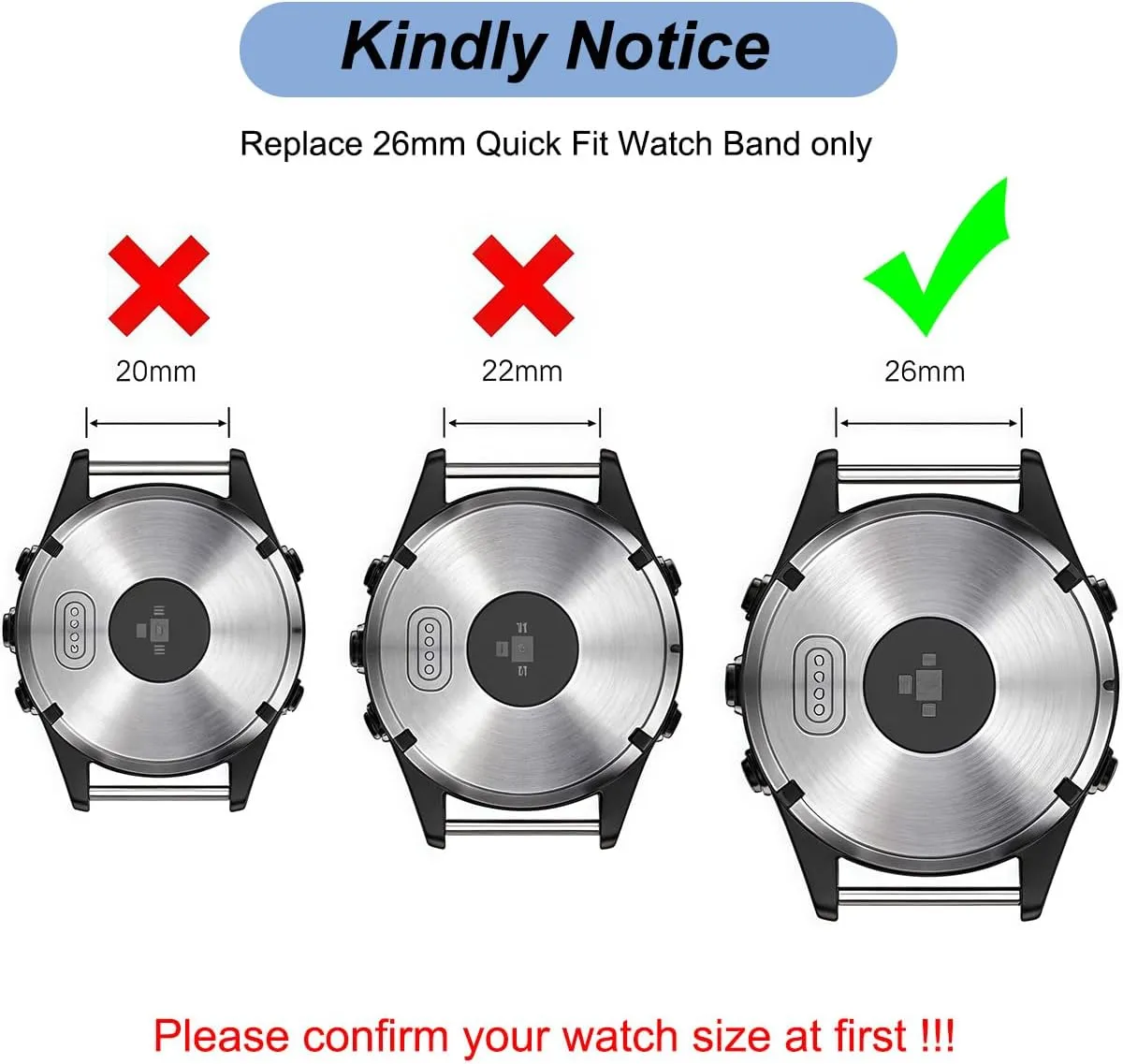 Titanium Band for Garmin Fenix 8 (51mm)/Fenix 7X/6X/5X/Fenix 3 HR, Descent Mk2i Mk2, Tactix 7, Enduro 2 3, Epix Pro Gen 2 (51mm) - 26mm Quick Fit Watch Band Metal Strap for Garmin Watch