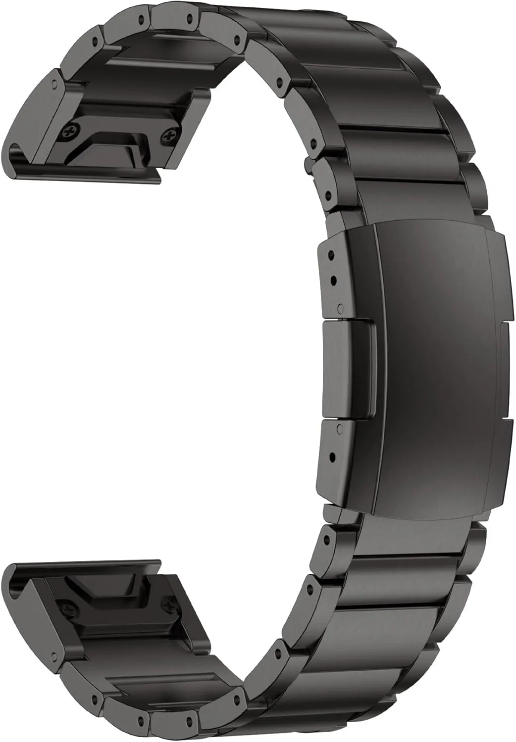 Titanium Band for Garmin Fenix 8 (51mm)/Fenix 7X/6X/5X/Fenix 3 HR, Descent Mk2i Mk2, Tactix 7, Enduro 2 3, Epix Pro Gen 2 (51mm) - 26mm Quick Fit Watch Band Metal Strap for Garmin Watch