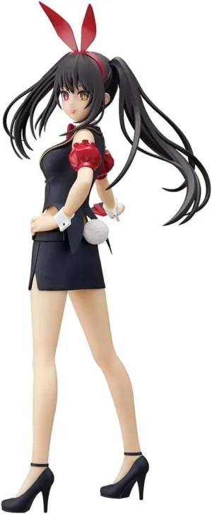Tokisaki Kurumi Figurine Bunny Girl Figure Model 8.66" Standing Pose Anime Action Figures Tokisaki Kurumi Statue Collectibles Desktop Display
