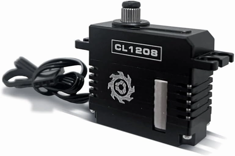 TORQ CL1208-Black Edition Mini HV Coreless Servo - RC Electronics, Coreless Servo for RC Helicopter, RC Airplane (HELIDIRECT)