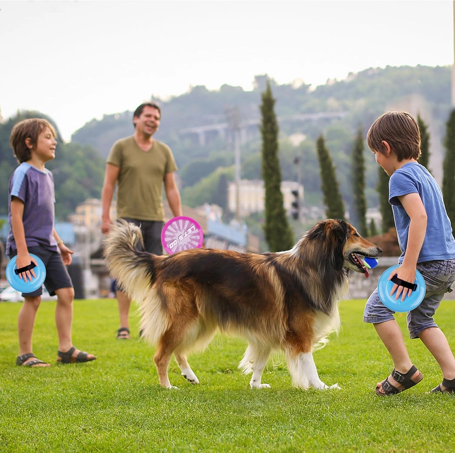 Toss and Catch Ball Set with 6 Paddles 6 Balls, Outdoor Toys for Kids Beach Toy Pool Toys Outdoor Yard Games for 3 4 5 6 7 8 9 10 Year Old Boys Girls, Ideal Gifts for Kids Age 3 