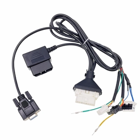 TOYO-30 Cable 4A 8A BA 3 in 1 Connector Smart Program Cable for Toyota for Lexus 16pin OBD Adapter for Autel for OBDSTAR K518 for Xhorse Tool Diagnostic Wiring Harness