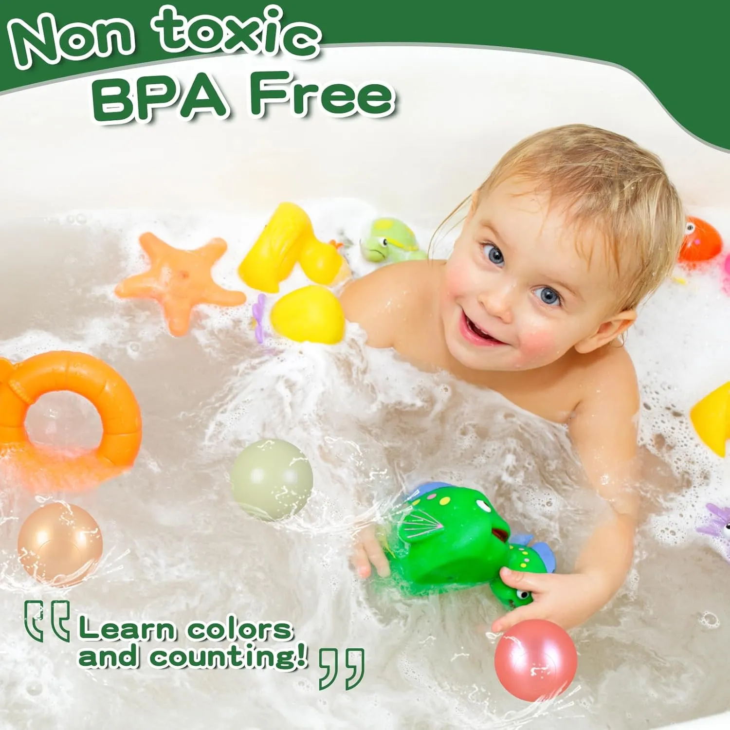 TRENDPLAY Plastic Balls for Ball Pits - Hollow Balls- Safe and Exciting Playtime - Perfect for Baby Pools, Birthday Party Decoration, 50 170 500