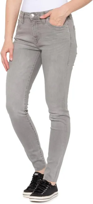 True Religion Women's Jennie Mid Rise Curvy Fit Skinny Ankle Jean