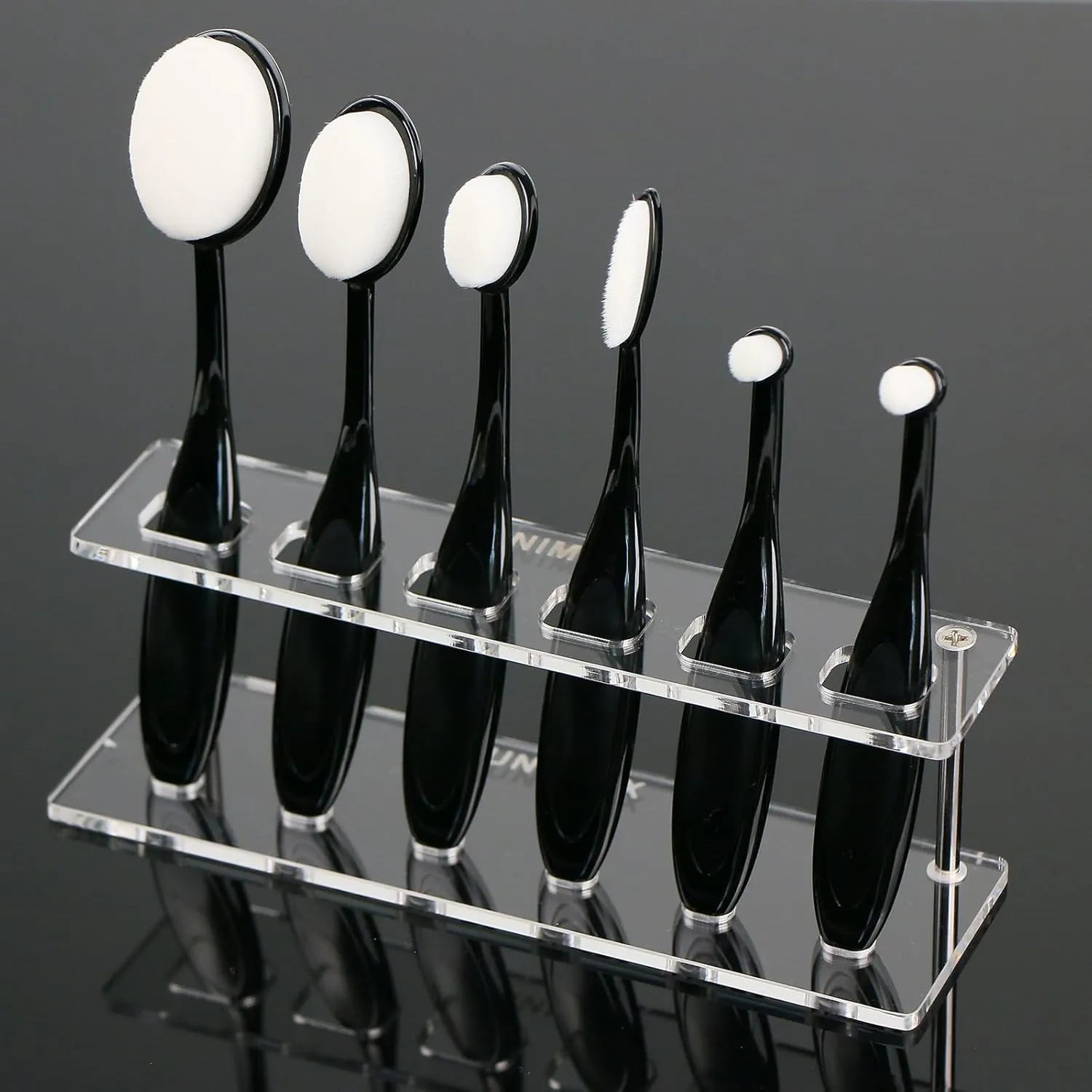 UNIMEIX 6 Pack Blending Brush for Card Making Crafting Ink Blender Brushes Set Tool Paper Background Brush Drawing