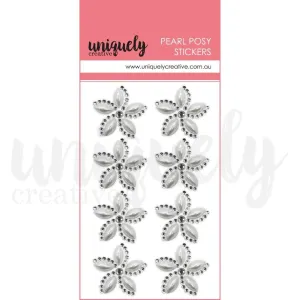Uniquely Creative - Pearl Posy Embellishments - Pearl