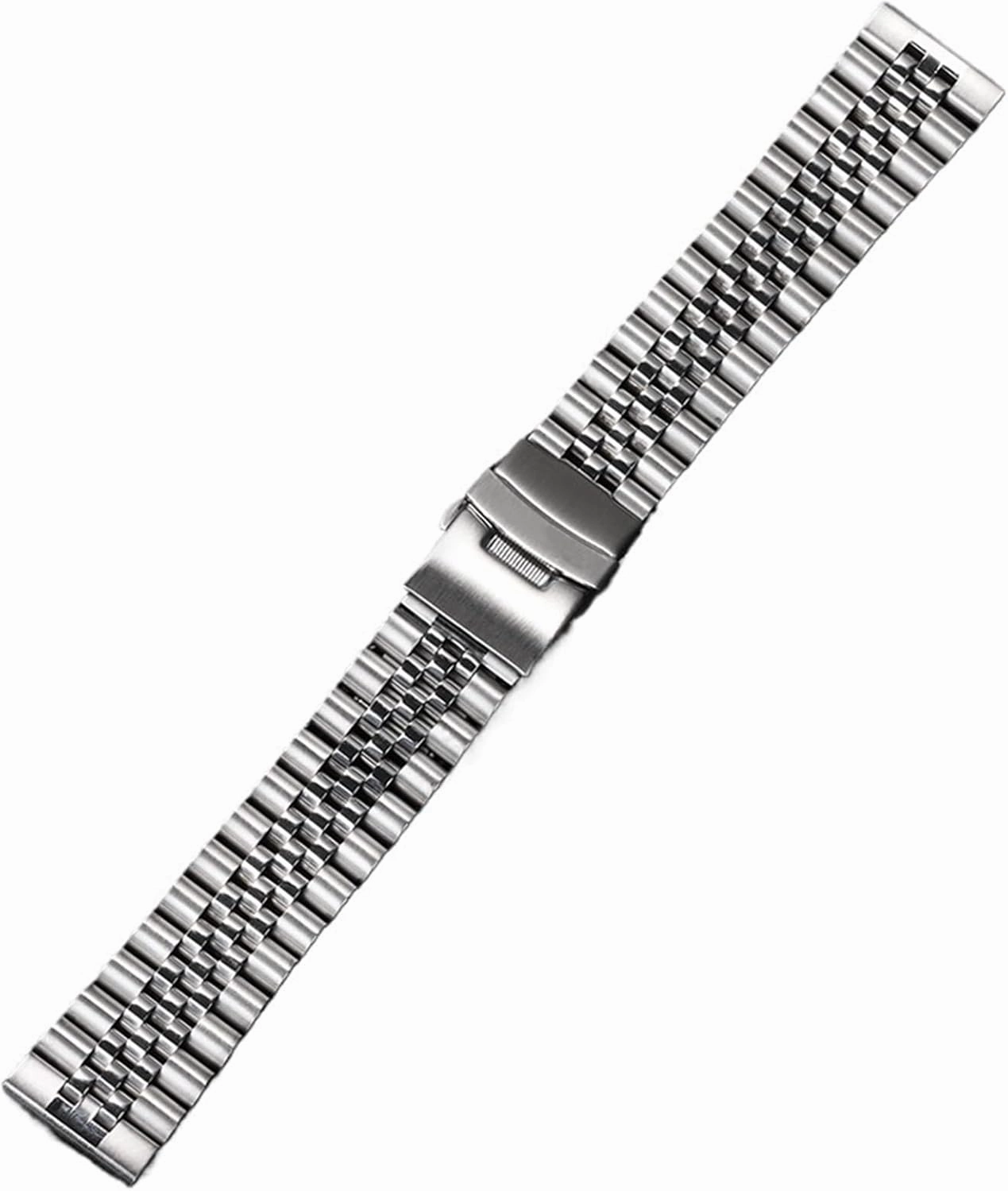 Universal Solid Stainless Steel Watch Band For Traditional Watch Smart Watch Quartz Watch Unisex Watch Band