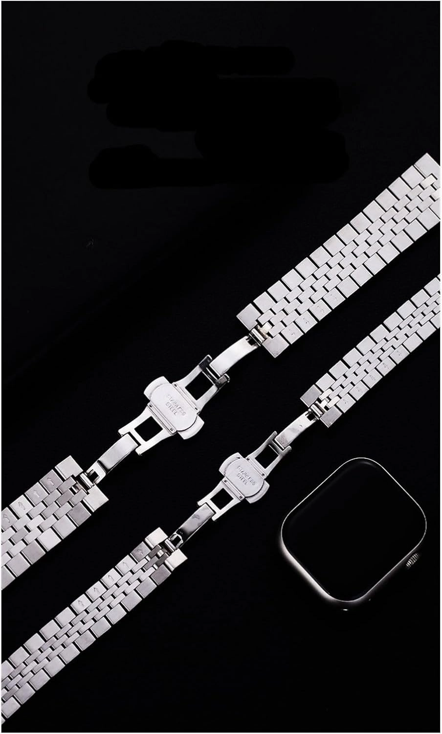 Universal Solid Stainless Steel Watch Band For Traditional Watch Smart Watch Quartz Watch Unisex Watch Band