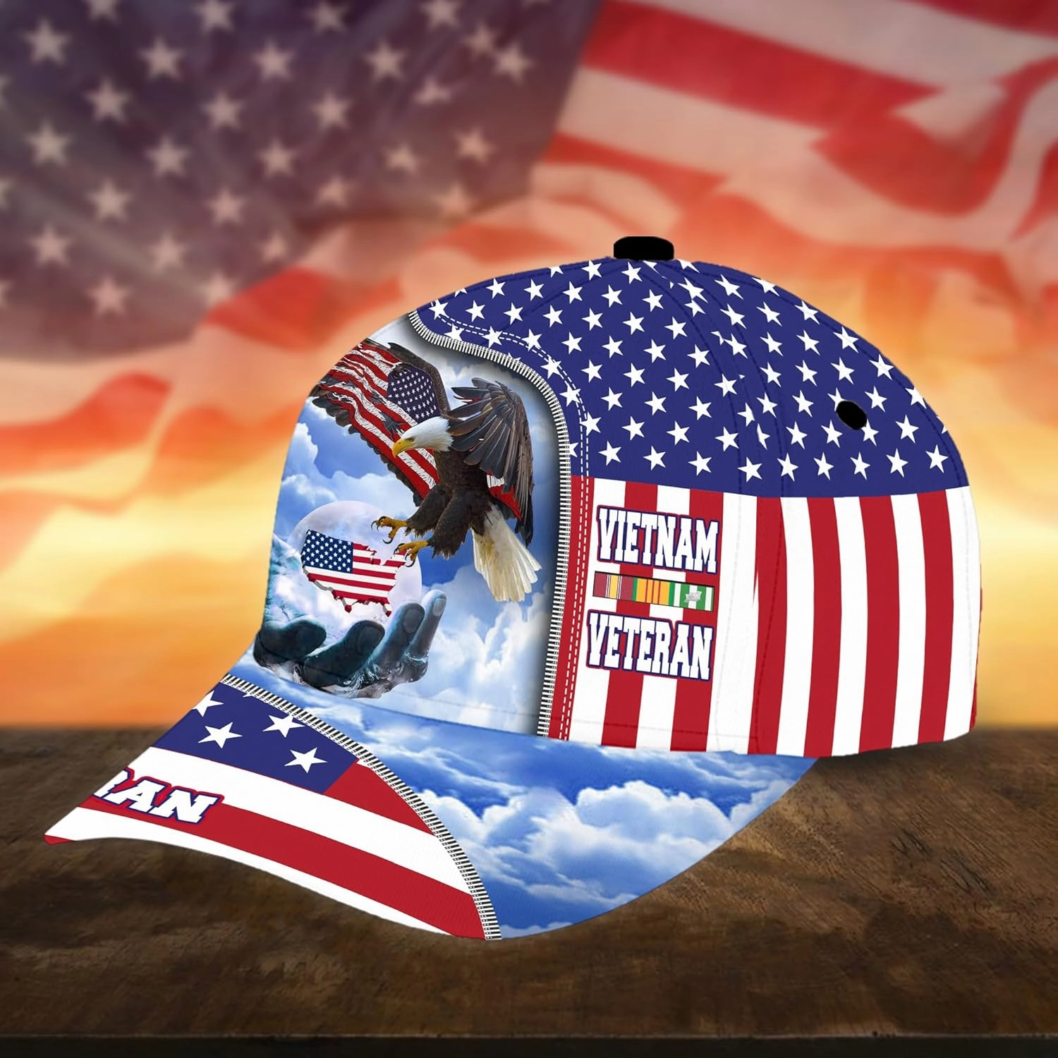 US Veteran Hat Patriotic Hats for Men Military Retired Hats Veterans Day Gift Ideas Military Ball Caps Gift for Veteran