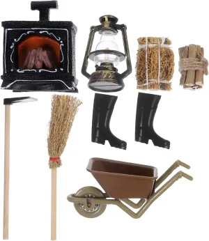 VANZACK 1Set Scale Micro Scenery Props for Creative Crafting and Display