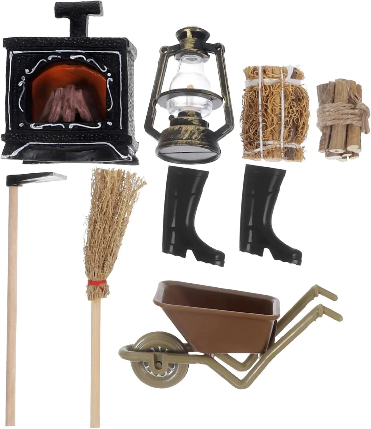 VANZACK 1Set Scale Micro Scenery Props for Creative Crafting and Display
